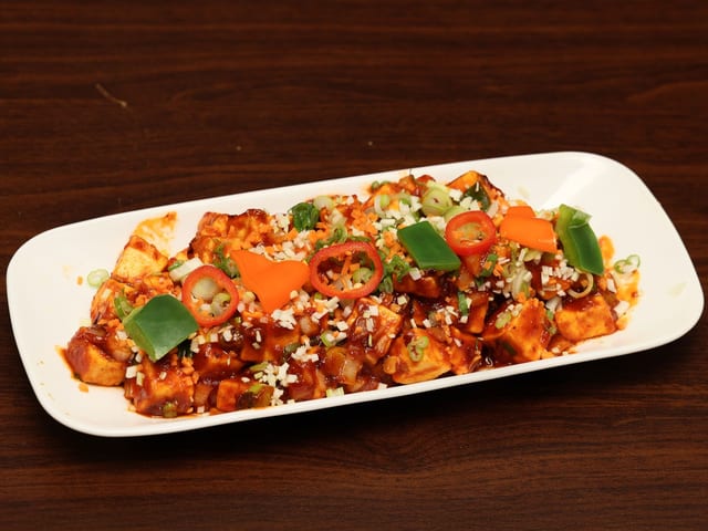 Chili Paneer.