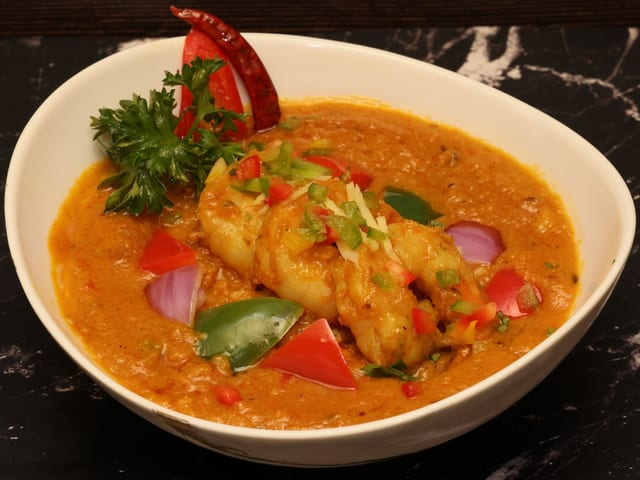 Shrimp Kadai.