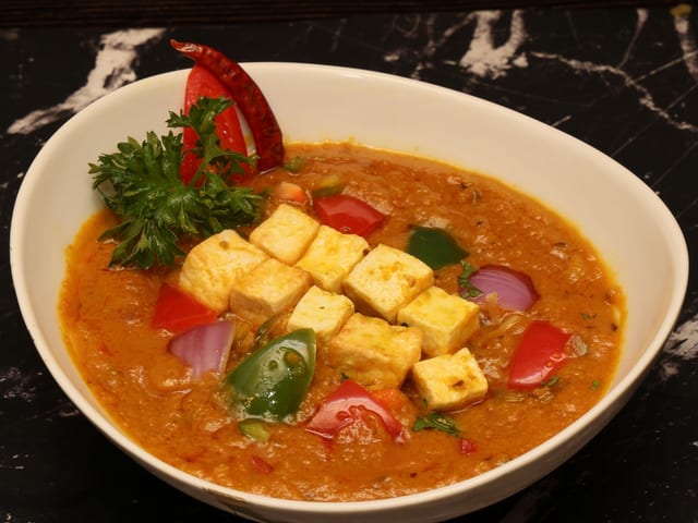 Kadai Paneer.