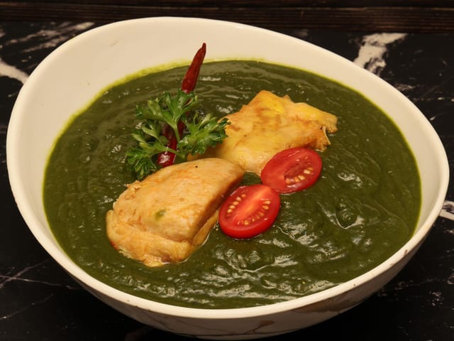 Chicken Saag.