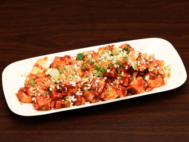 Paneer Manchurian.
