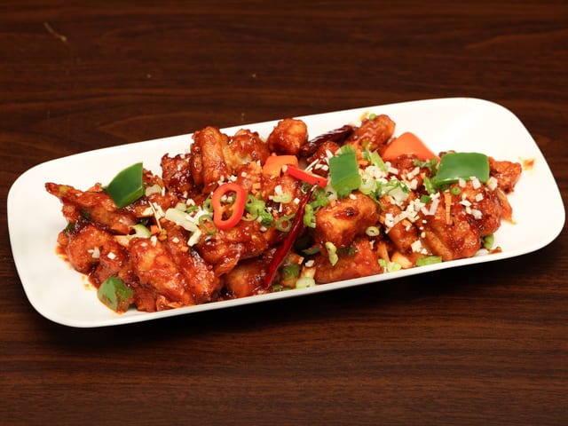 Baby Corn Chili.