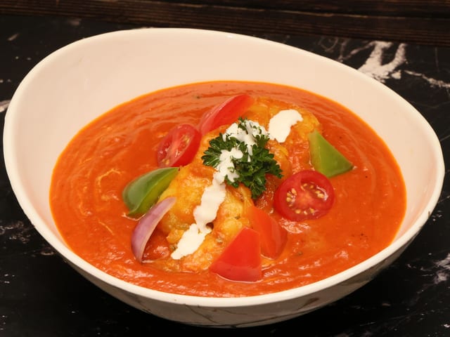Shrimp Tikka Masala.